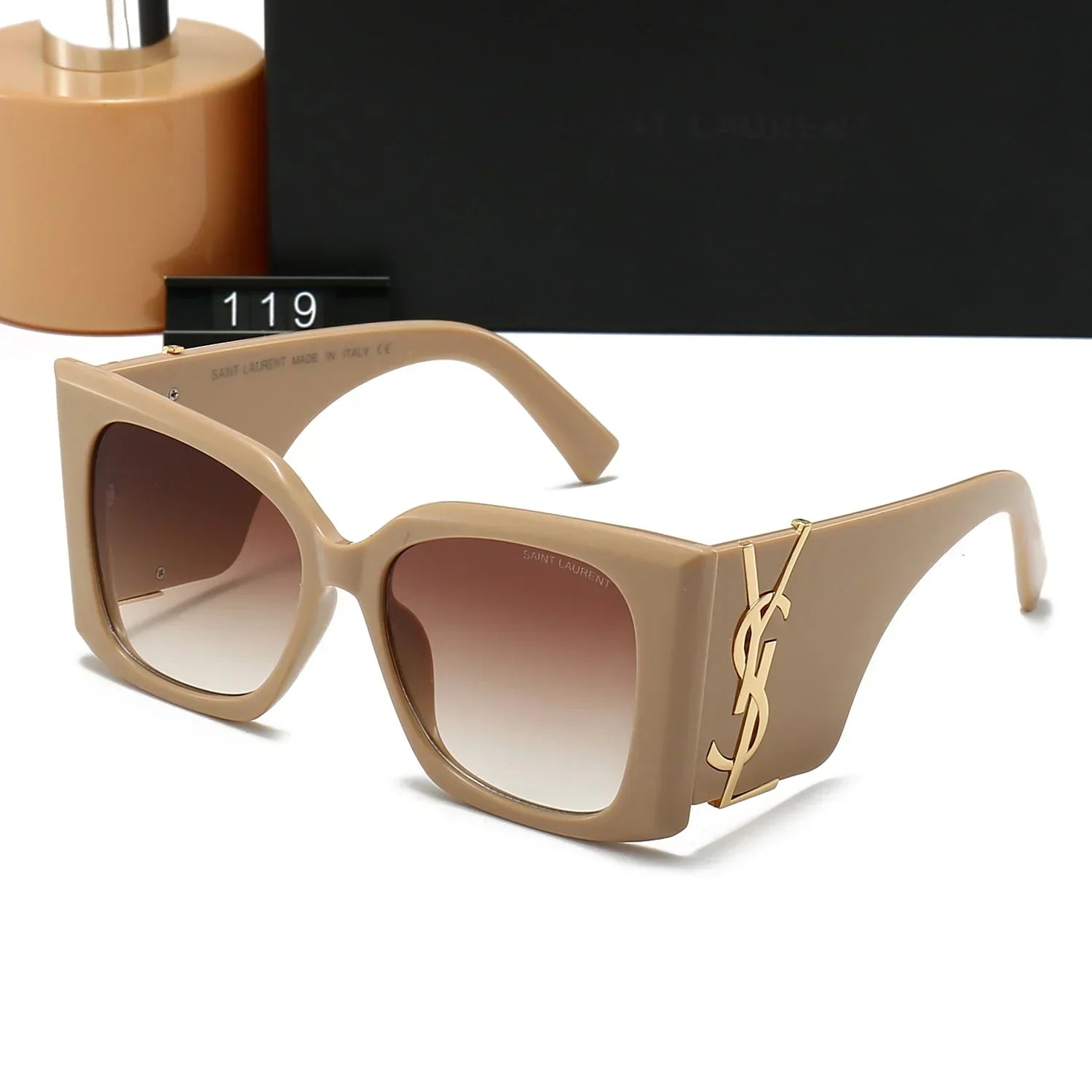 Luxury Large Frame Sunglasses Y