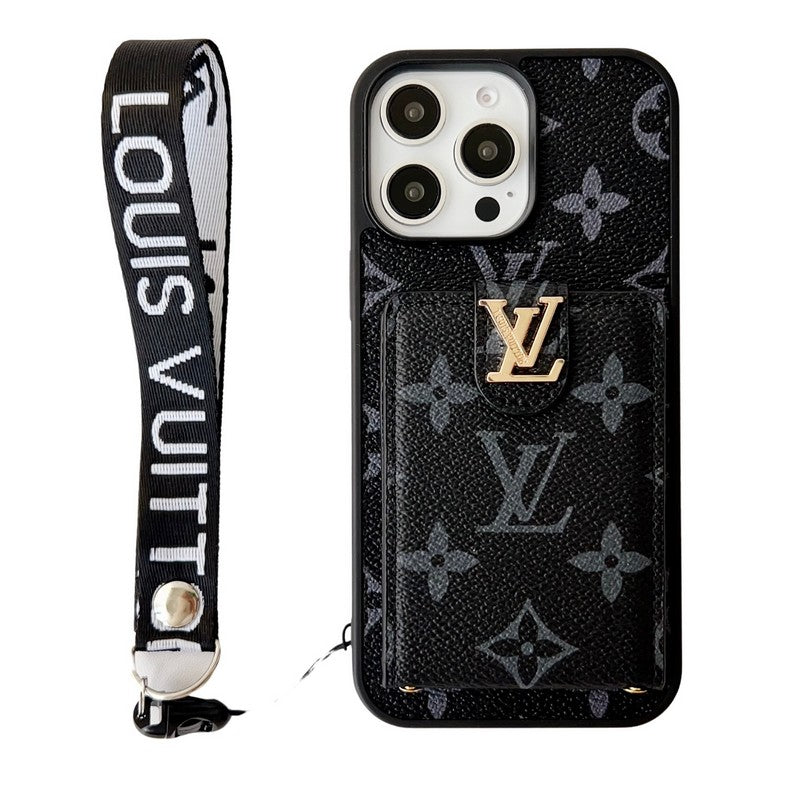 Lou Classic Color Crossbody iPhone Case