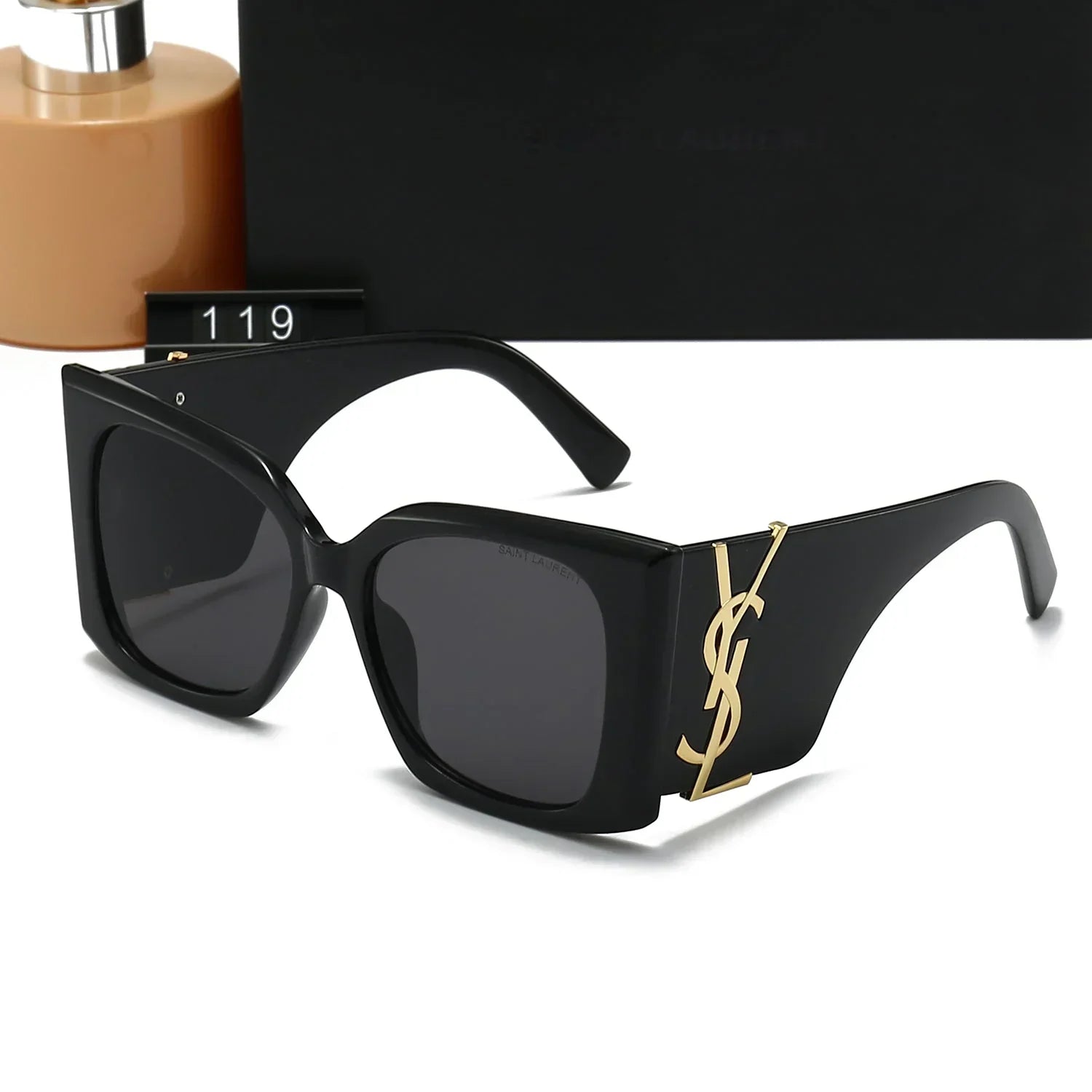 Luxury Large Frame Sunglasses Y