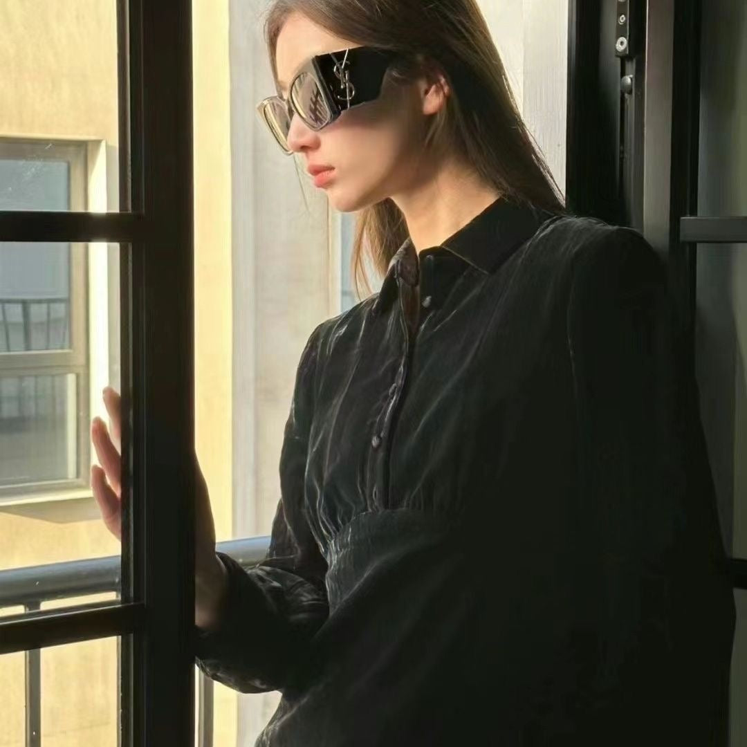 Luxury Large Frame Sunglasses Y