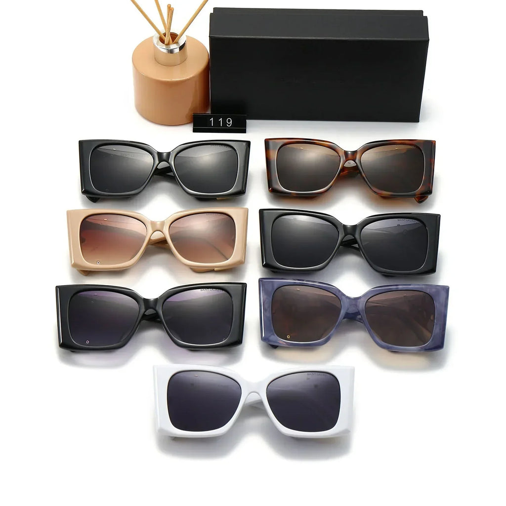 Luxury Large Frame Sunglasses Y