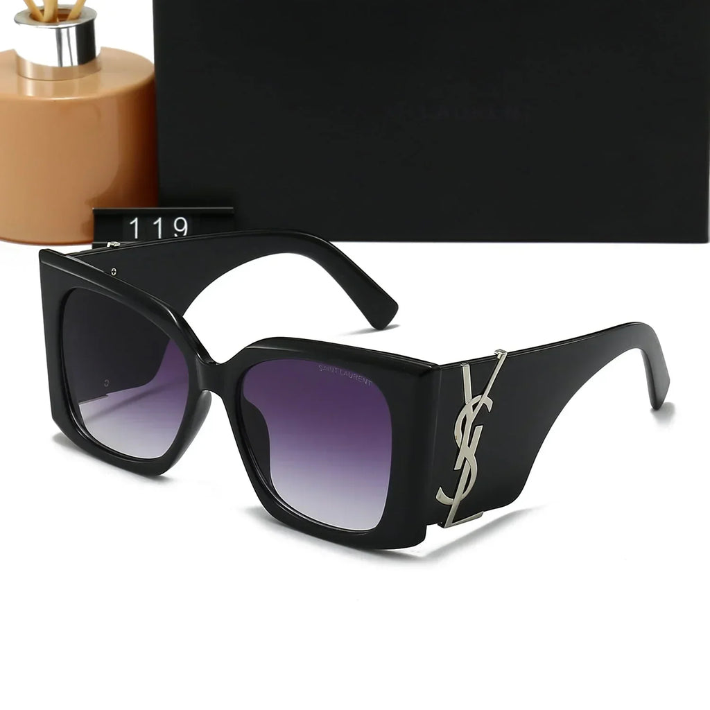 Luxury Large Frame Sunglasses Y