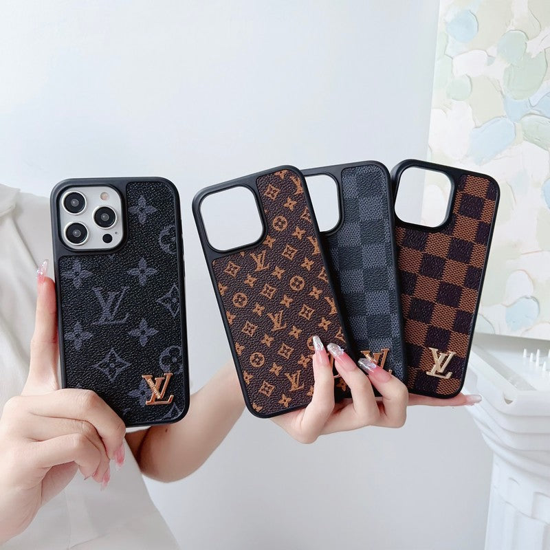 Lou Black & White iPhone Case